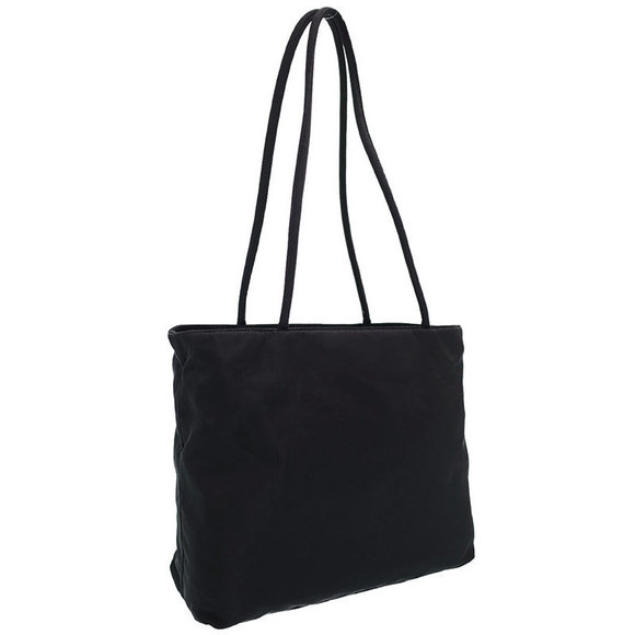 Prada Nylon Shoulder Bag Tote Bag Black - Picture 2 of 4